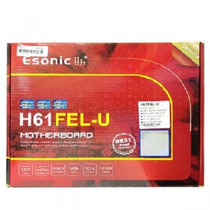 New Esonic H61-FEL DDR3 Desktop Motherboard